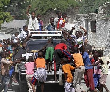 The streets of Mogadishu
