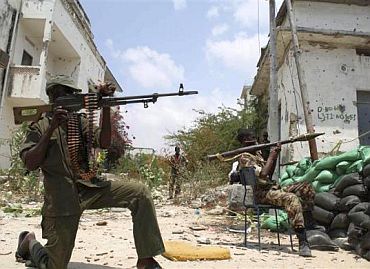 The streets of Mogadishu