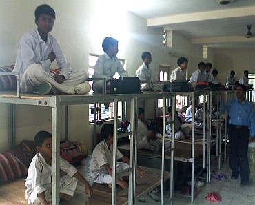 Students at the Shoshit Samadan Kendra