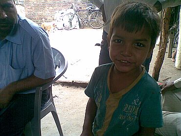 Sonam's five-year-old brother Armaan, an eyewitness to the incident