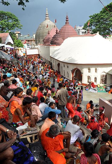 Devotees throng Kamakhya temple ahead of the Ambubach mela