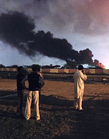 File photo of the Karachi attack