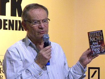 Jeffrey Archer at a book release in Mumbai