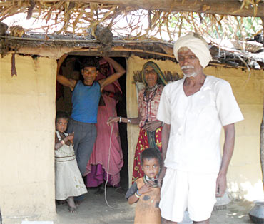 A tribal family, which has been fighting a case for their land for a decade