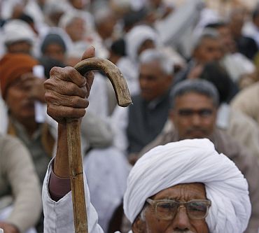 File photo of members of the Jat community attending a rally in New Delhi