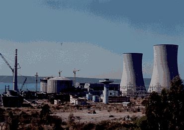 The Rajasthan atomic power station in Rawatbhata