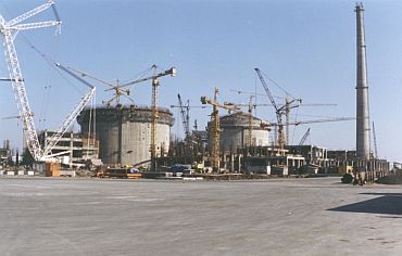 The Tarapur atomic power station in Maharashtra