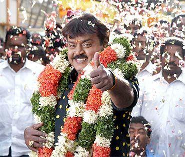 DMDK founder-leader and actor Vijayakanth