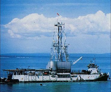 File photo of Project Mohole of the 1960s