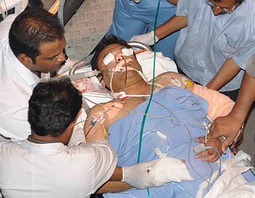 Akbaruddin Owaisi being shifted to the Care hospital