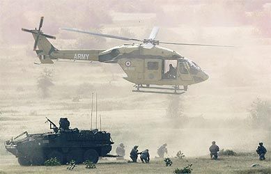 India to equip Dhruv helicopters with missiles