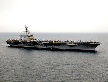 Aircraft carrier Carl Vinson transported Osama's body