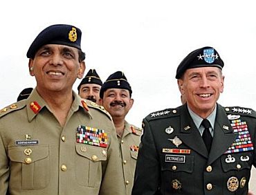 General David Petraeus with Kayani