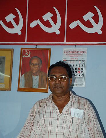 Local CPI-M leader Ramendra Nath Kar