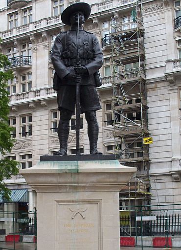 The British Memorial to Brigade of Gurkhas at London
