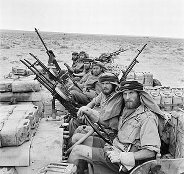 British Special Air Service serving in the North African Campaign during the Second World War