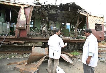 The train blasts in Mumbai in 2006