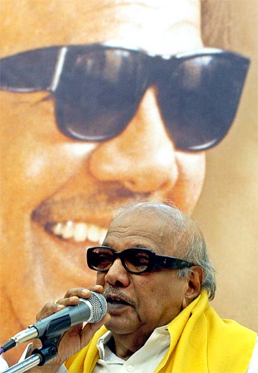 Tamil Nadu Chief Minister M Karunanidhi. The sheer joy of democracy will be lost if he wins the elections