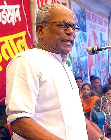 Outgoing Kerala CM Achuthanandan