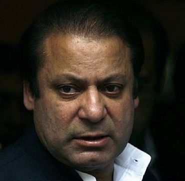 Former Pakistan Prime Minister Nawaz Sharif