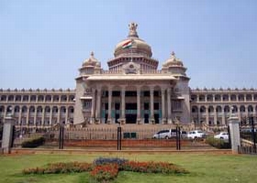 Congress stages dharna in front of Vidhan Soudha
