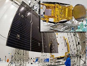 GSAT-8 being prepared for the launch