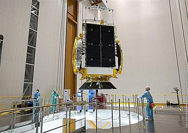 GSAT-8 has been integrated on the Ariane 5