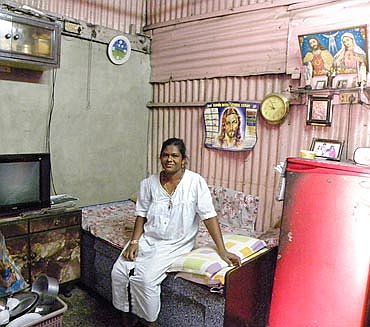 Zeta Fernandes has been living in Mahim's Girgaonkar Wadi for 12 years