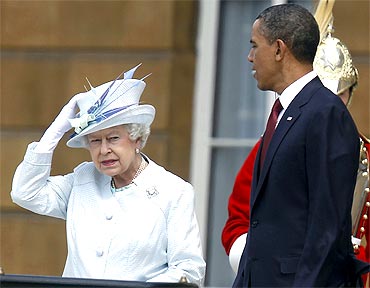 Obama's royal welcome to UK