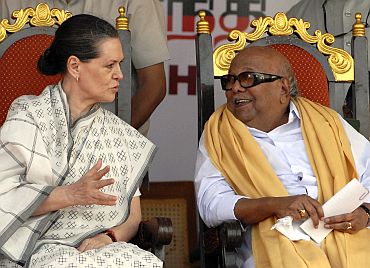 Congress proved to be a liability for the DMK