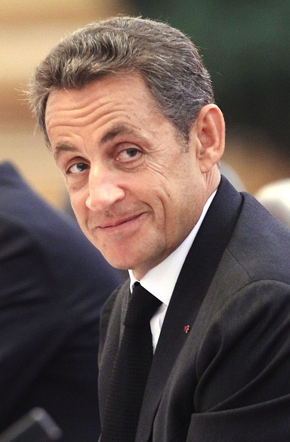 President of the French Republic Nicholas Sarkozy