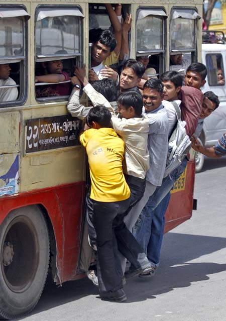 The 2011 census data records an increase of 40.38 per cent in the Ahmedabad since 2001