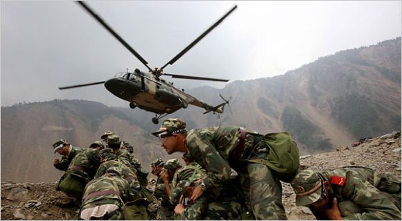 What China thinks of India's military posturing