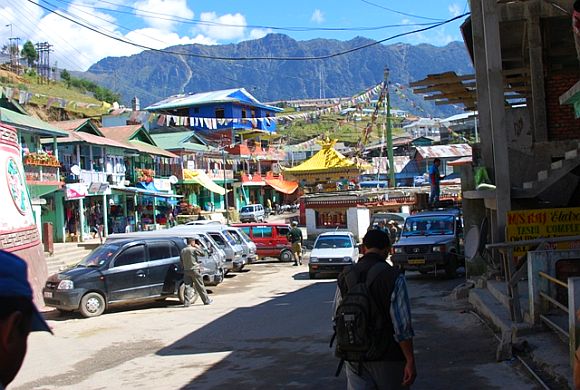 A market in Tawang
