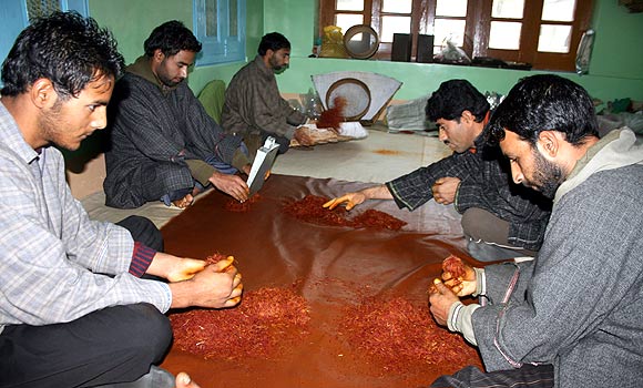 The government has started National Saffron Mission to revive the sector