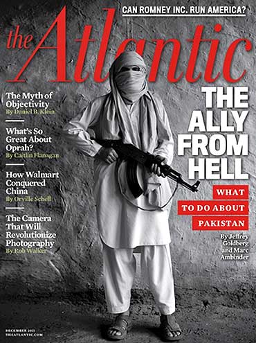 The cover of 'The Atlantic' magazine