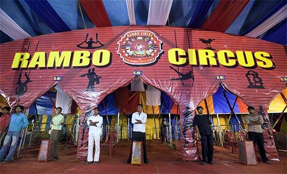 THE BIG TOP: The circus comes to town