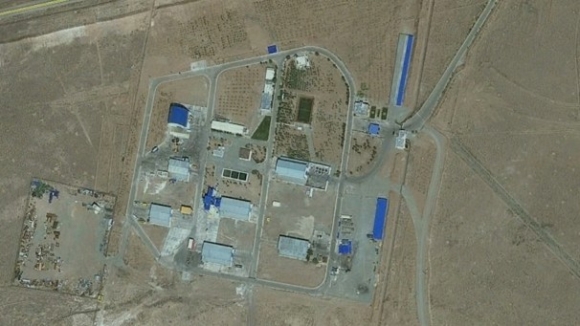 Satellite images of Iran's missile research facility
