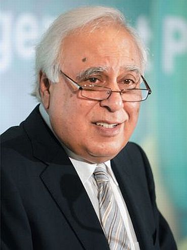 Union minister and member of Lokpal Bill drafting committee Kapil Sibal