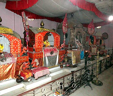 The prayer hall of Auniati Satra
