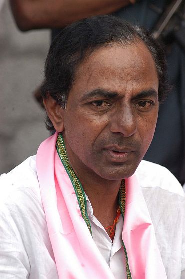 Telangana Rashtra Samiti chief K Chandrasekara Rao