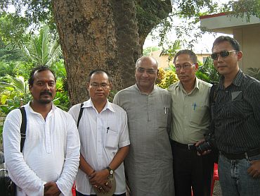 The Manipuri delegation