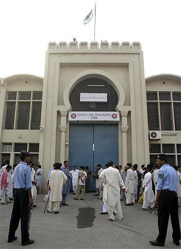 Adiala Jail in Rawalpindi, where 26/11 accused are lodged
