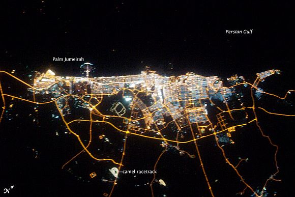 Sparkling PHOTOS of cities from the night sky - Rediff.com News