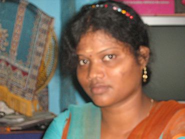 Shashi Mary, a refugee staying in the Mandapam camp, had refused to marry an older man.