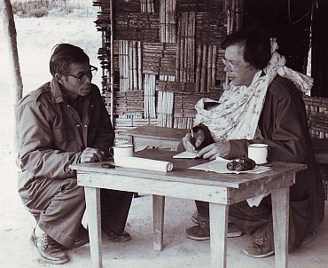 Lintner interviewing the chairman of the NSCN-IM, Isak Chisi Swu