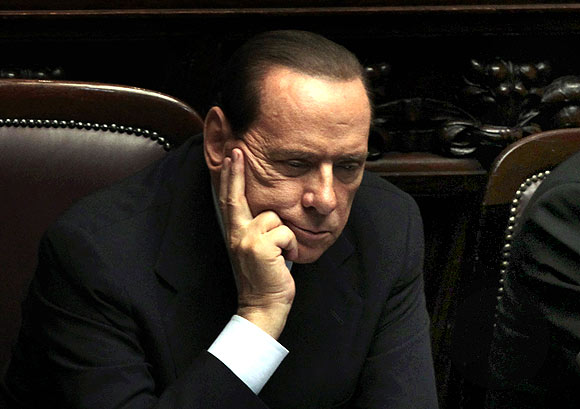 Italy PM Silvio Berlusconi