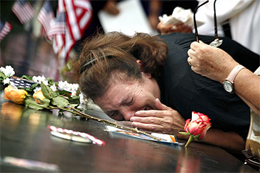 Tears and tributes at Ground Zero