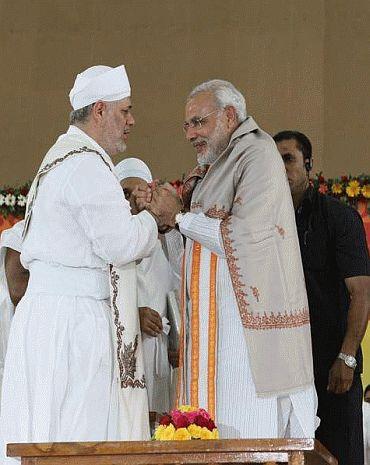 Modi attempts to build bridges with the minorities