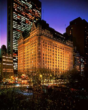 The Plaza Hotel at New York